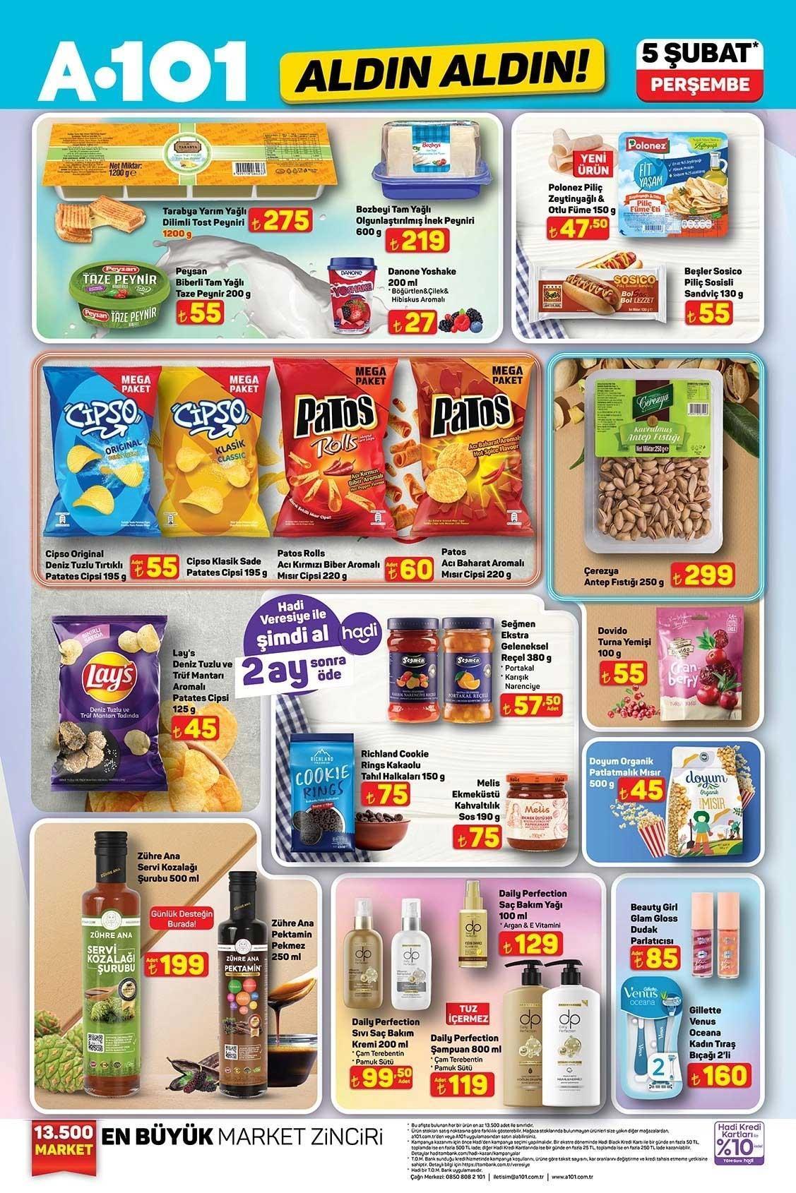 A101 ALDIN ALDIN 5 ŞUBAT PERŞEMBE AKTÜEL KATALOĞU