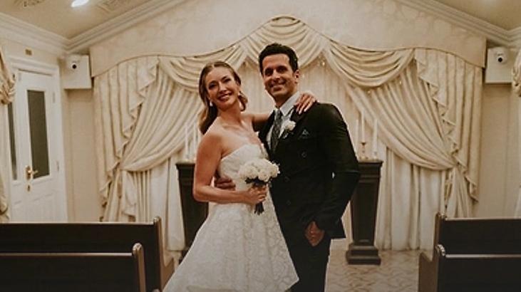 ÜNLÜ ÇİFT EVLENDİ