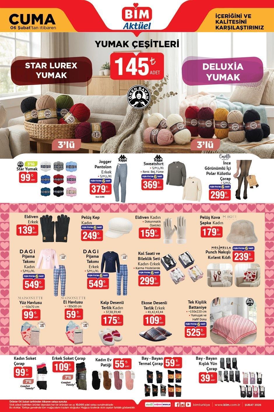 6 ŞUBAT CUMA BİM AKTÜEL KATALOĞU 6 ŞUBAT CUMA BİM AKTÜEL KATALOĞU