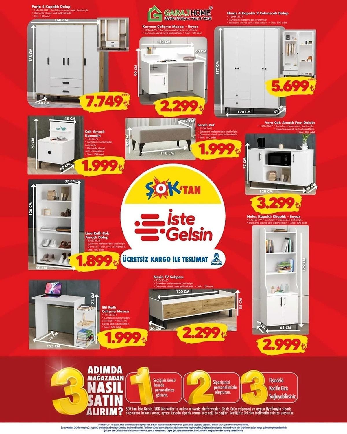 ŞOK 4-10 ŞUBAT AKTÜEL KATALOG