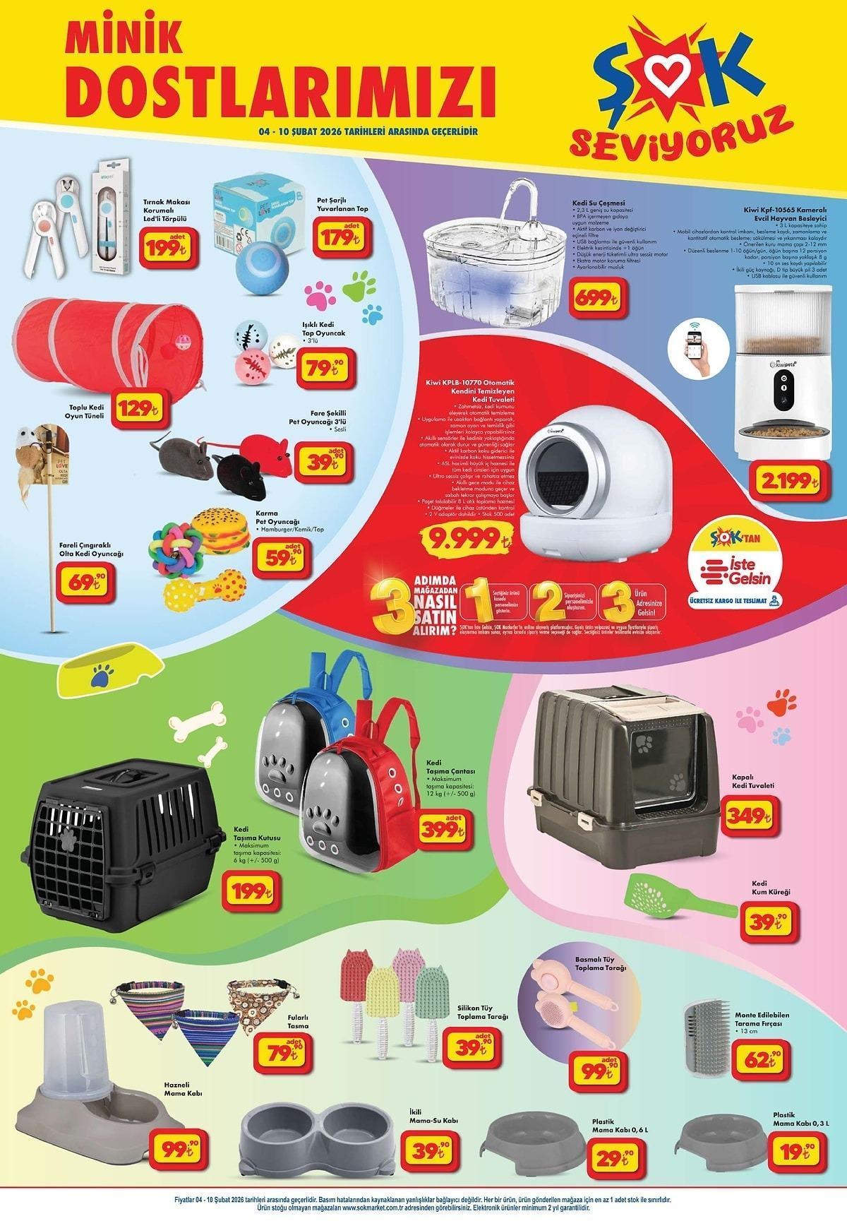 ŞOK 4-10 ŞUBAT AKTÜEL KATALOG