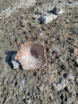 Yüzyıllardır suyun altındaydı Kıyıya vuran küplerin içinden çıktı