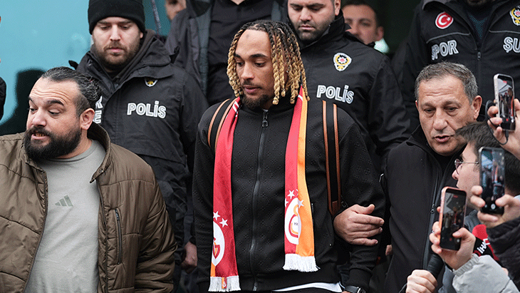 Sacha Boey, Galatasaray için İstanbula geldi