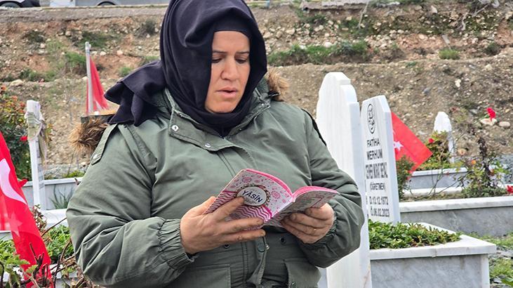 Depremin 3. yıl dönümünde Hatay’da mezarlıklarda hüzün
