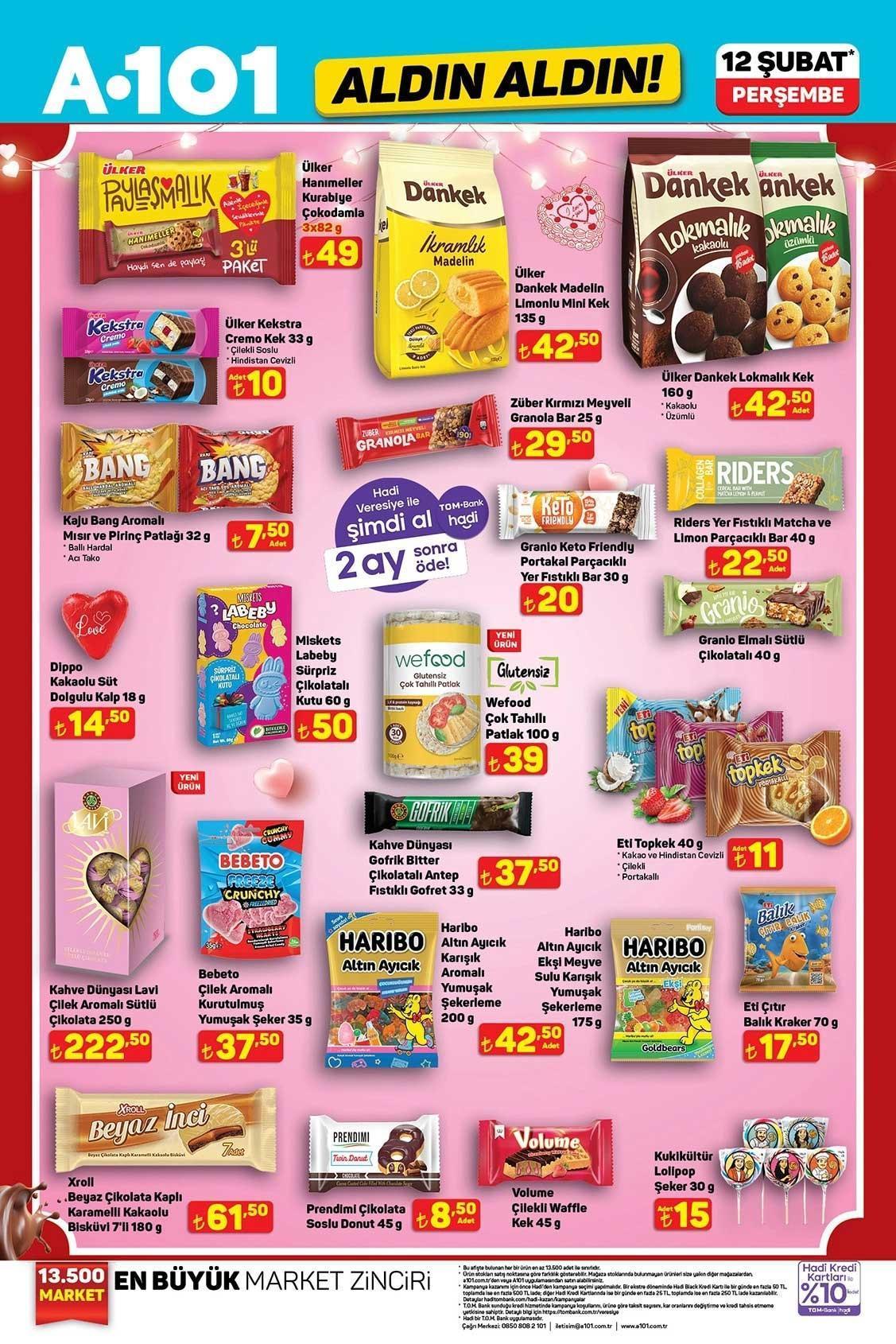 12 ŞUBAT PERŞEMBE A101 ALDIN ALDIN AKTÜEL KATALOĞU