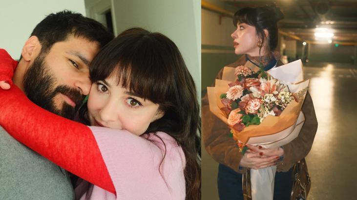 Serkan Çayoğlu eşi Özge Gürele doğum gününde aşkını ilan etti Sen gül diye her şey