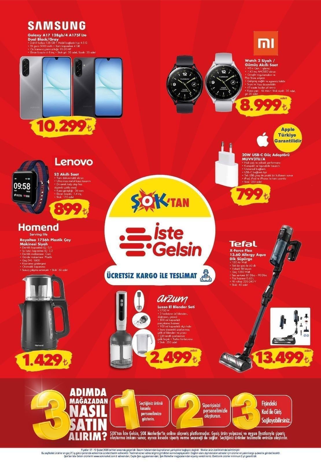 7-10 ŞUBAT ŞOK AKTÜEL KATALOĞU