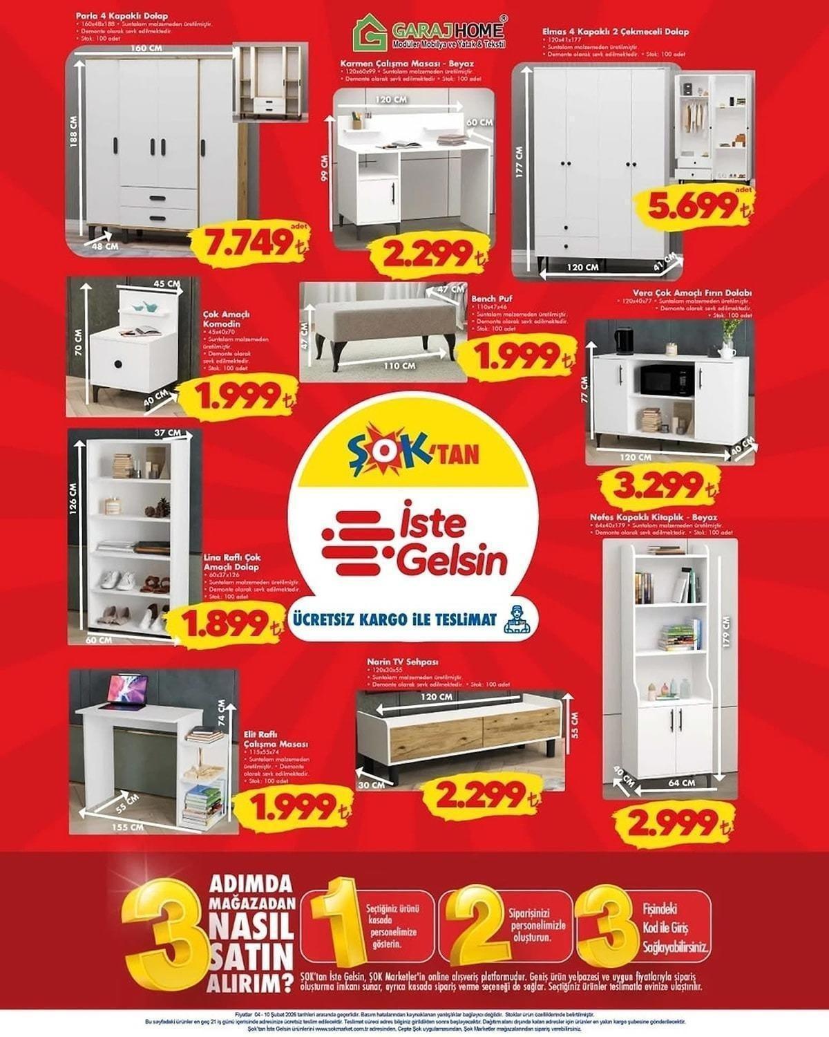 ŞOK 4-10 ŞUBAT AKTÜEL KATALOG