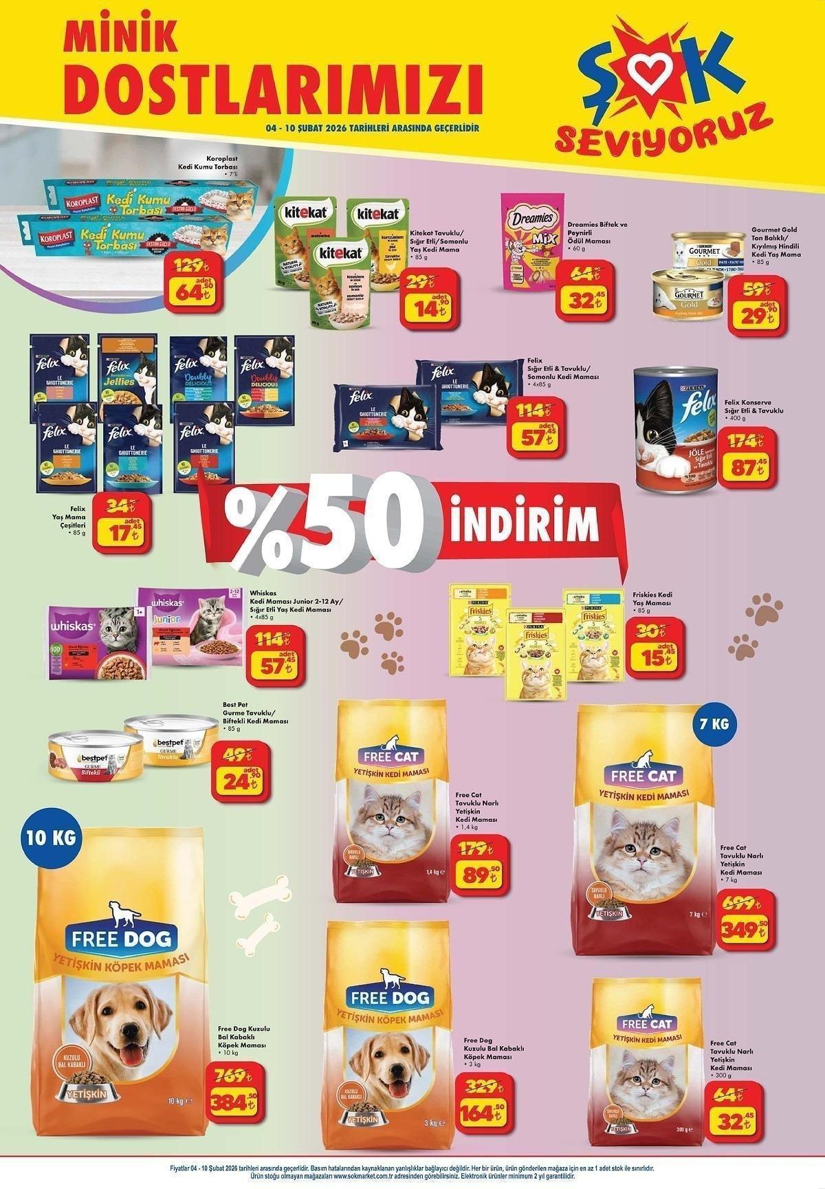 ŞOK 4-10 ŞUBAT AKTÜEL KATALOG