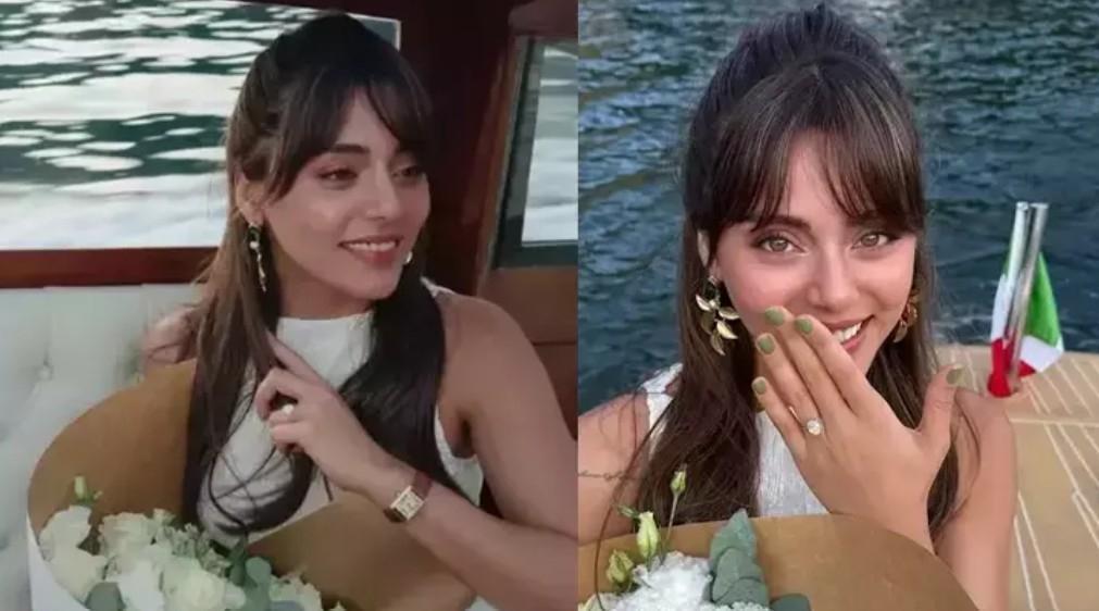 İtalyada evlilik teklifi almıştı Sıla Türkoğlu ve sevgilisinden romantik kare