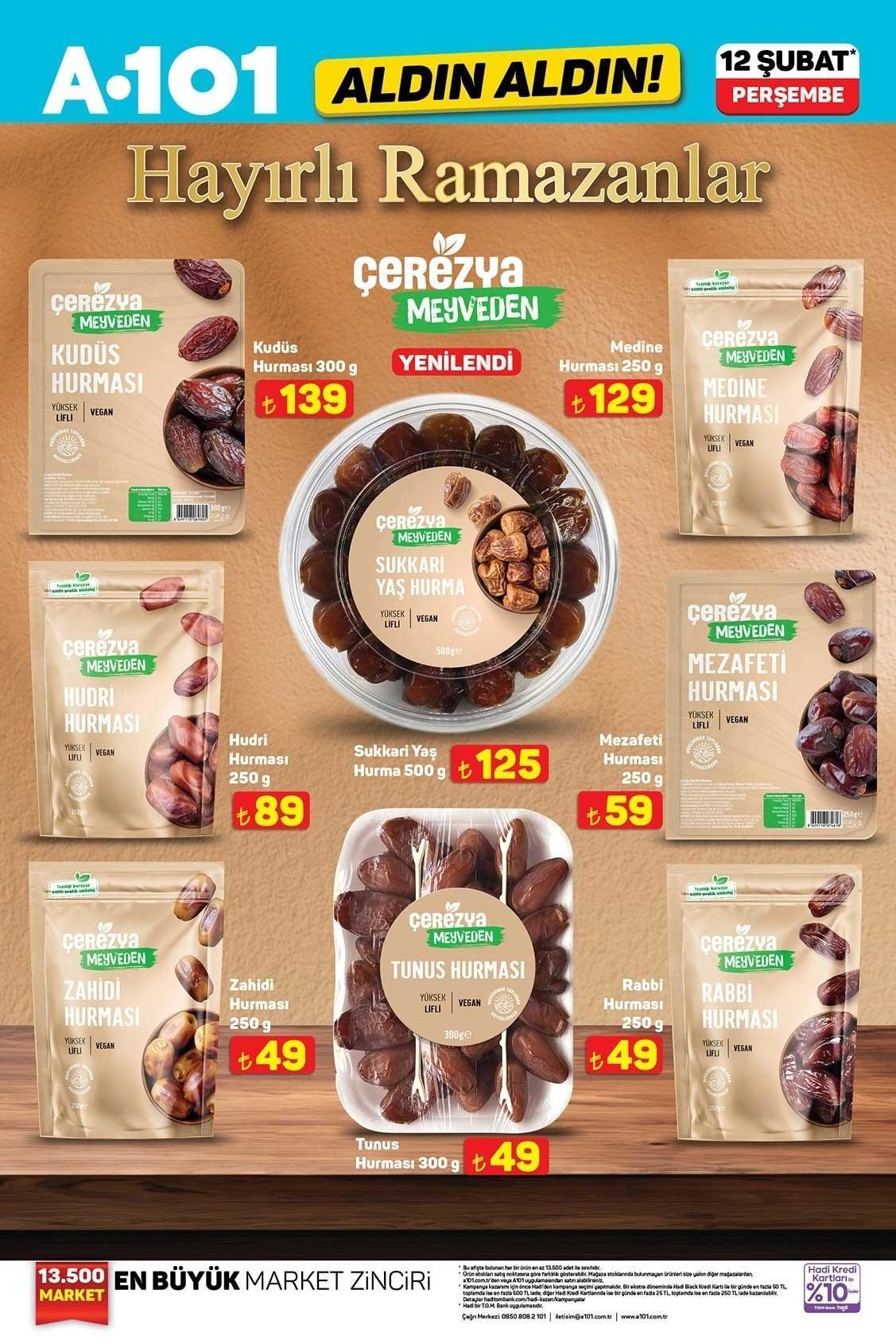 12 ŞUBAT PERŞEMBE A101 ALDIN ALDIN AKTÜEL KATALOĞU