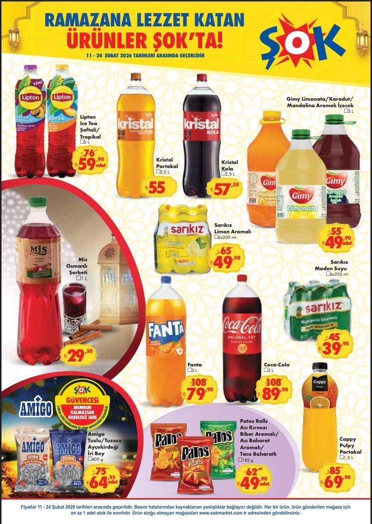 11-24 ŞUBAT ŞOK AKTÜEL ÜRÜNLER KATALOĞU