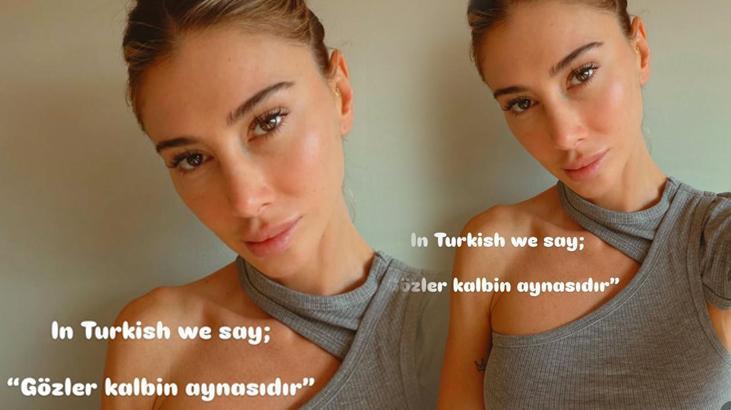 Tövbe eden Şeyma Subaşıdan dikkat çeken sözler Gözler kalbin aynasıdır