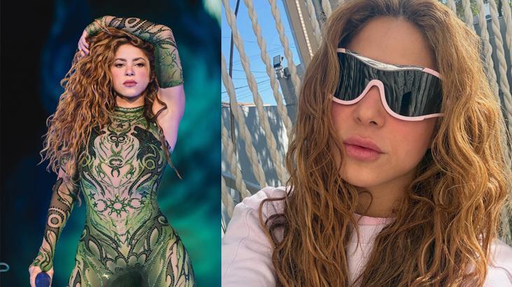 Dünyaca ünlü şarkıcının sahnesinde talihsiz kaza Shakira yere kapaklandı