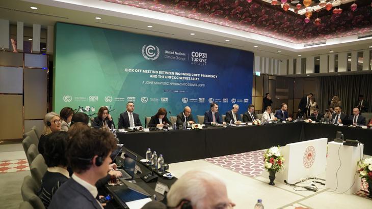 İstanbulda, bakan Kurum başkanlığında COP31in başlangıç toplantısı yapıldı