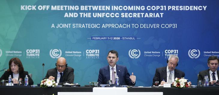 İstanbulda, bakan Kurum başkanlığında COP31in başlangıç toplantısı yapıldı