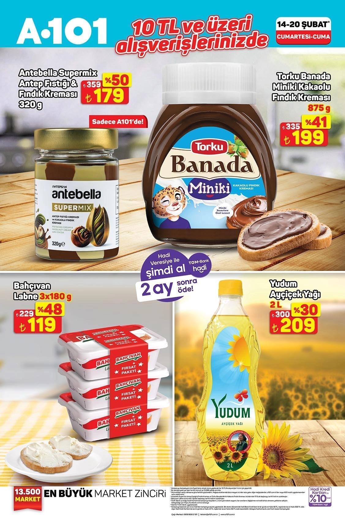 10 TL VE ÜZERİ ALIŞVERİŞLERDE GEÇERLİ