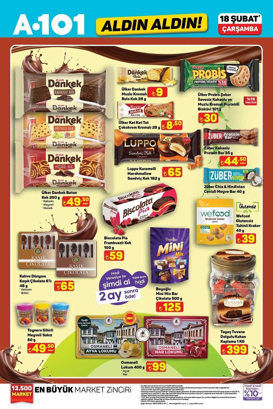 18 ŞUBAT A101 AKTÜEL KATALOĞU