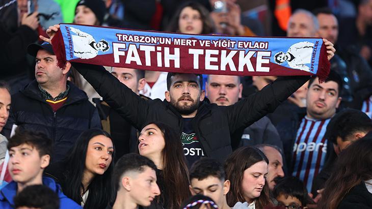 Trabzonspor-Fenerbahçe maçından fotoğraflar