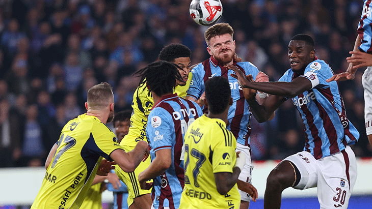 Trabzonspor-Fenerbahçe maçından fotoğraflar