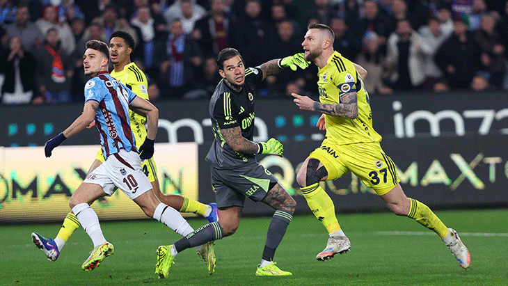 Trabzonspor-Fenerbahçe maçından fotoğraflar