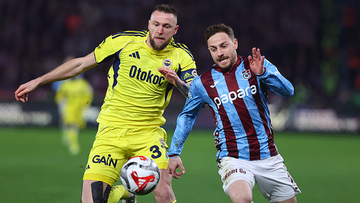 Trabzonspor-Fenerbahçe maçından fotoğraflar