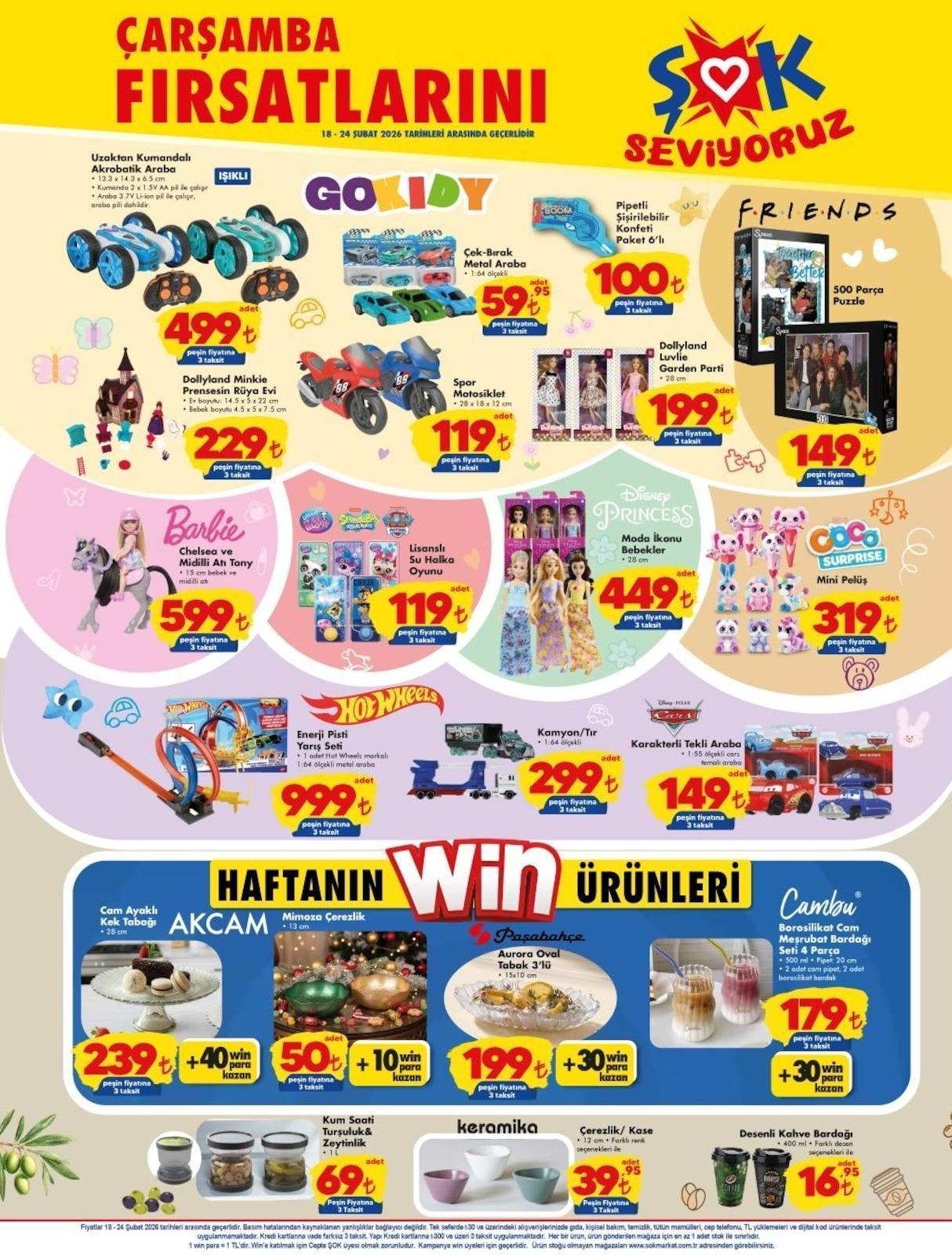 18-24 ŞUBAT ŞOK AKTÜEL KATALOĞU