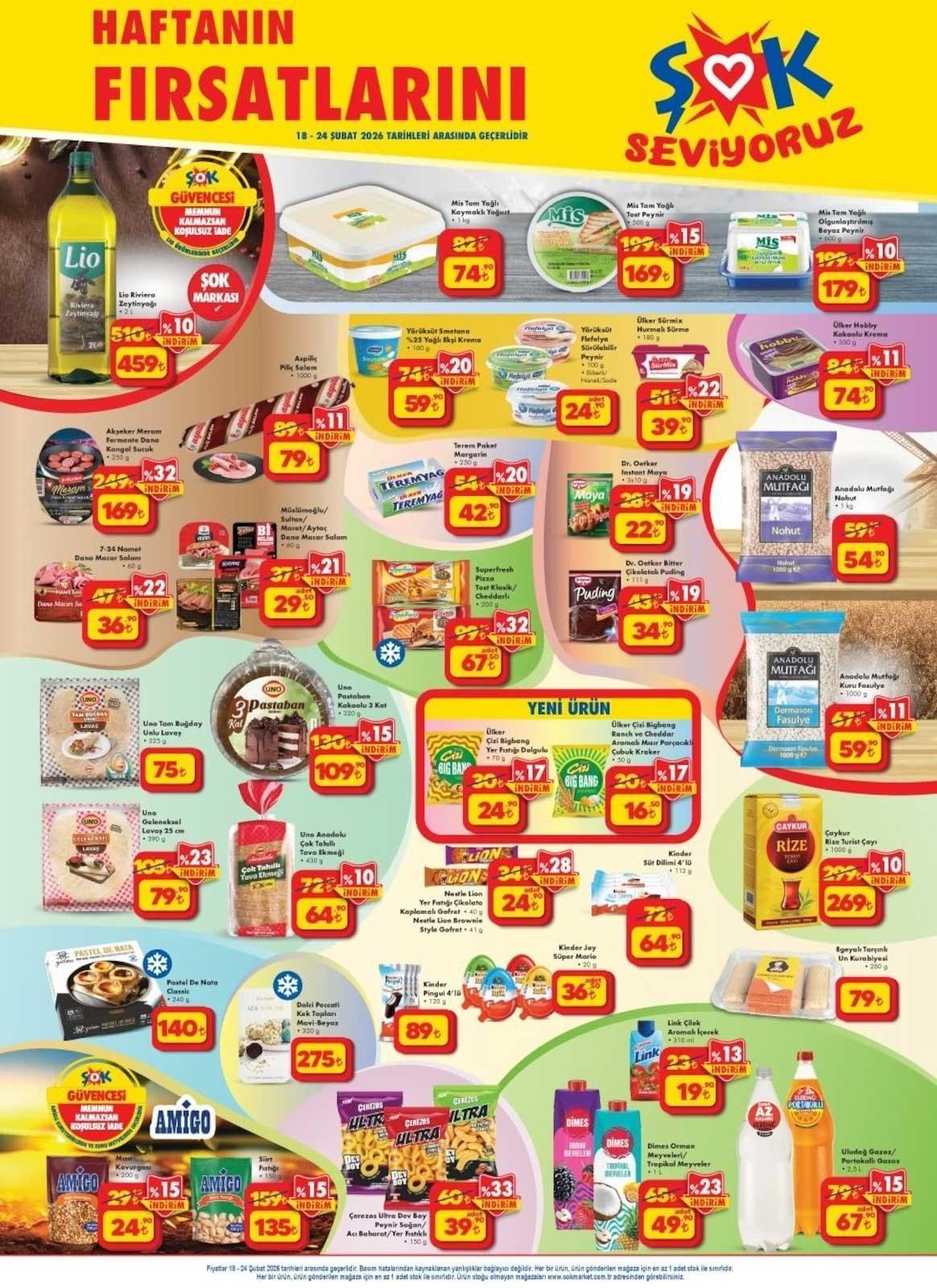 18-24 ŞUBAT ŞOK AKTÜEL KATALOĞU