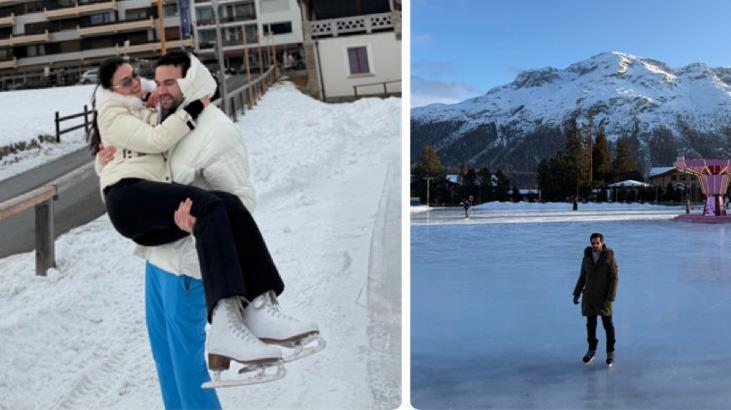 Mutlulukları gözlerinden okundu Esra Bilgiç ve Faruk Sabancı çiftinden romantik kareler