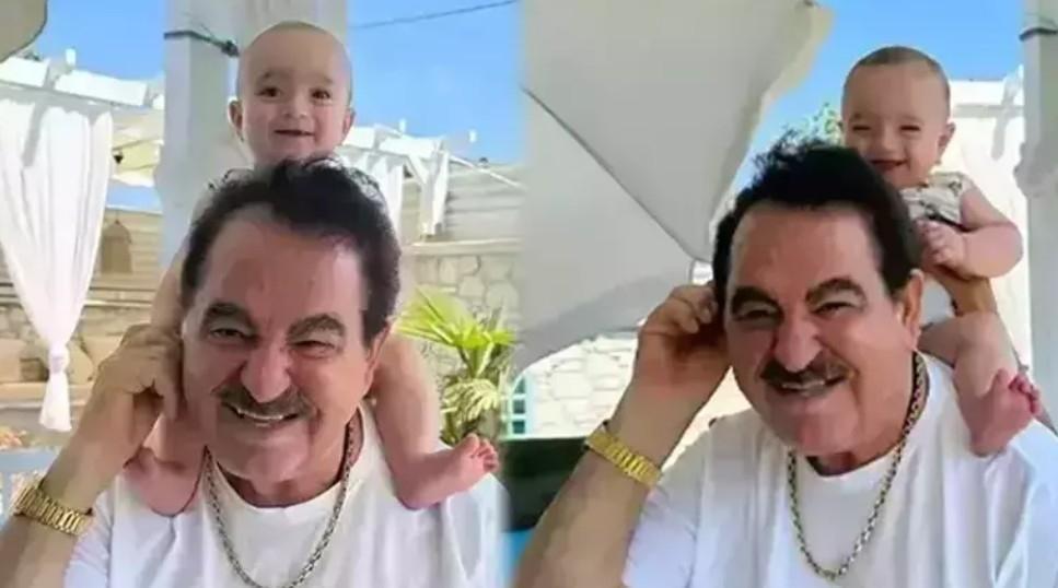 Gelini paylaştı İşte İbrahim Tatlısesin torunları Emir ve Ayelin son hali