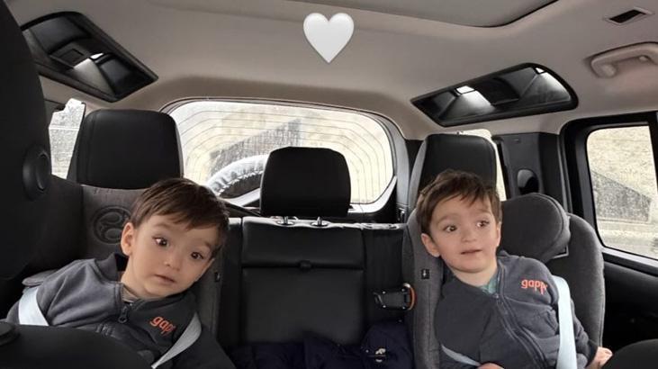 Gelini paylaştı İşte İbrahim Tatlısesin torunları Emir ve Ayelin son hali