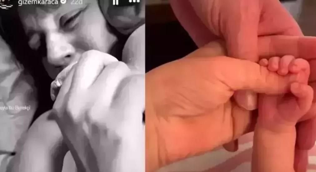 Leyla Yazın keyfi yerinde Gizem Karaca ve kızından yeni kare