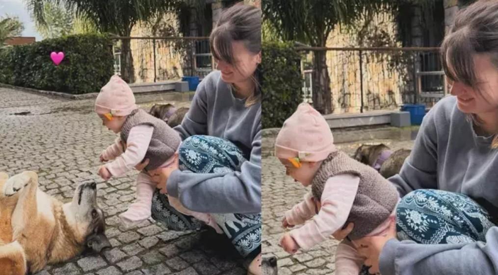 Leyla Yazın keyfi yerinde Gizem Karaca ve kızından yeni kare