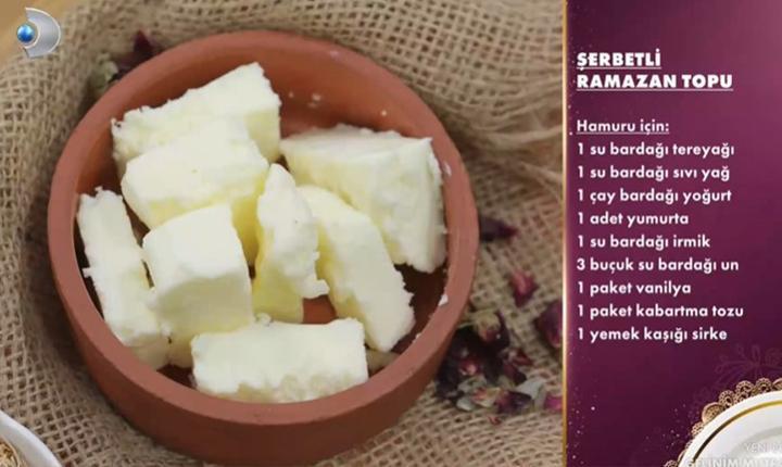Şerbetli Ramazan Topu Şerbetli Ramazan Topu