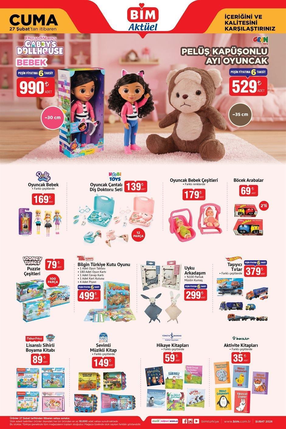 BİM 27 ŞUBAT CUMA AKTÜEL KATALOĞU