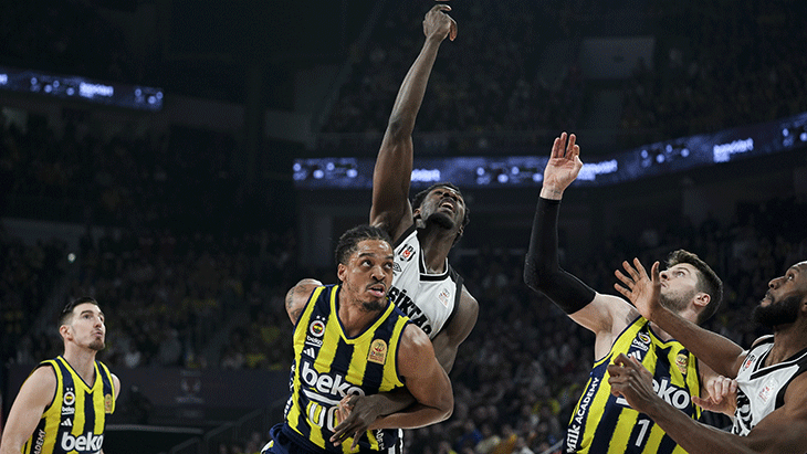 Basketbolda Türkiye Kupası finali Fenerbahçe - Beşiktaş maçından fotoğraflar