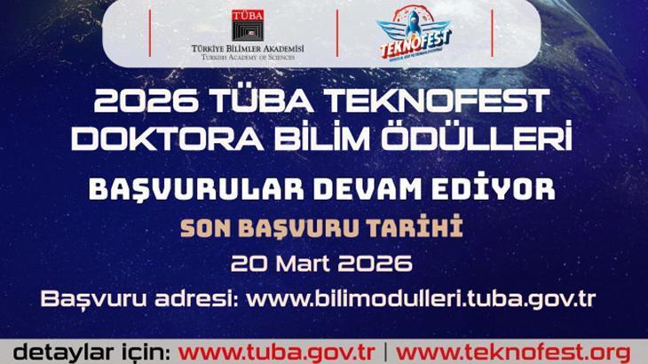 TEKNOFEST Doktora Bilim Ödülleri için başvurular başladı