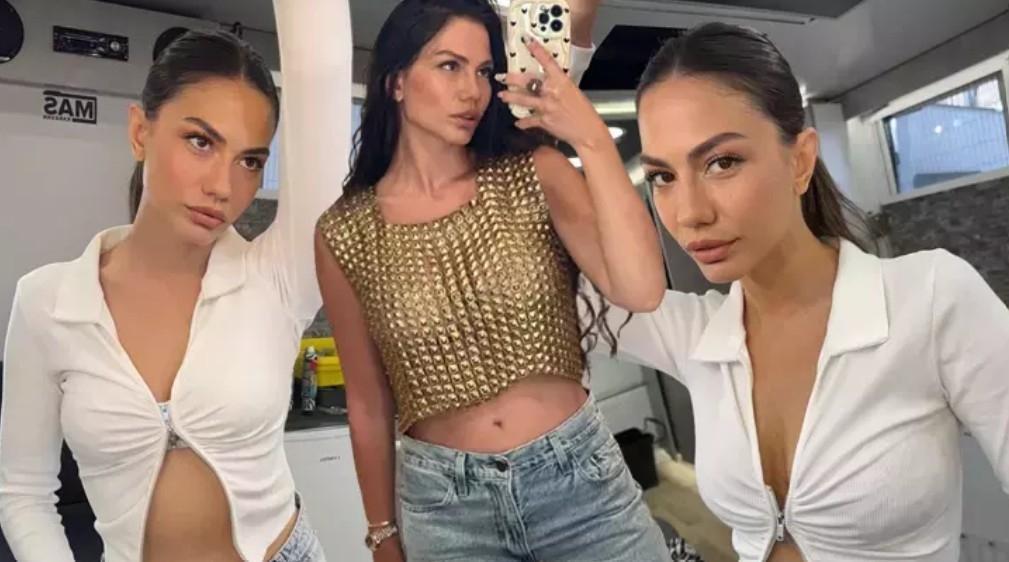 Eşref Rüyanın yıldızı paylaştı Demet Özdemirin pozlarına beğeni yağmuru
