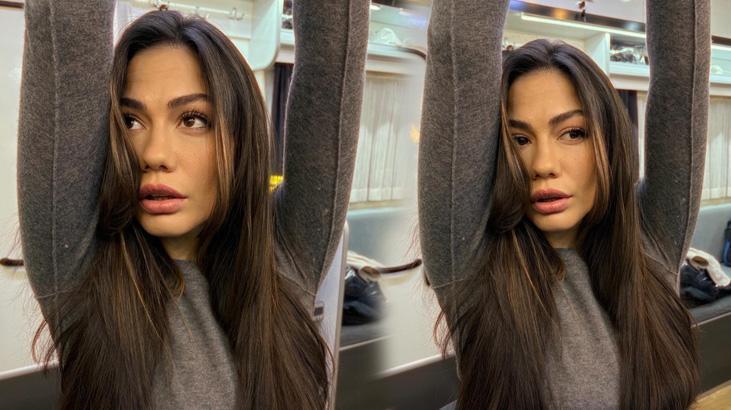 Eşref Rüyanın yıldızı paylaştı Demet Özdemirin pozlarına beğeni yağmuru