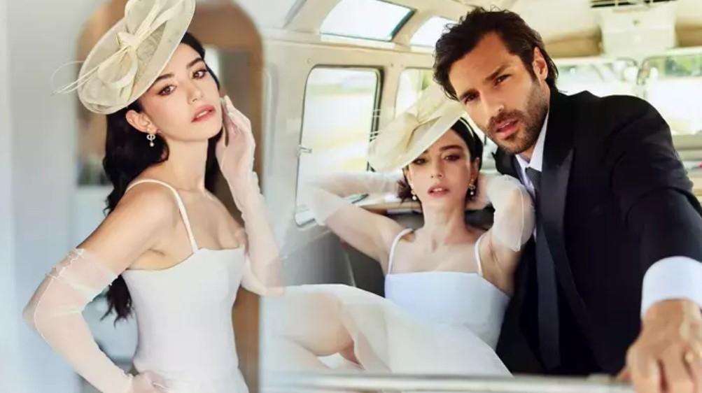 Özge Gürel ve Serkan Çayoğlu çiftinden aşk dolu poz