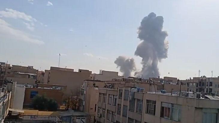 İrana saldırı şoku İşte ilk görüntüler...İrandan misilleme geldi