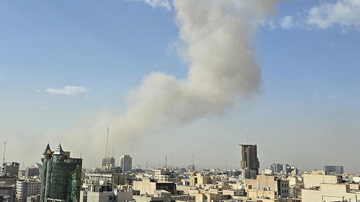 İrana saldırı şoku İşte ilk görüntüler...İrandan misilleme geldi