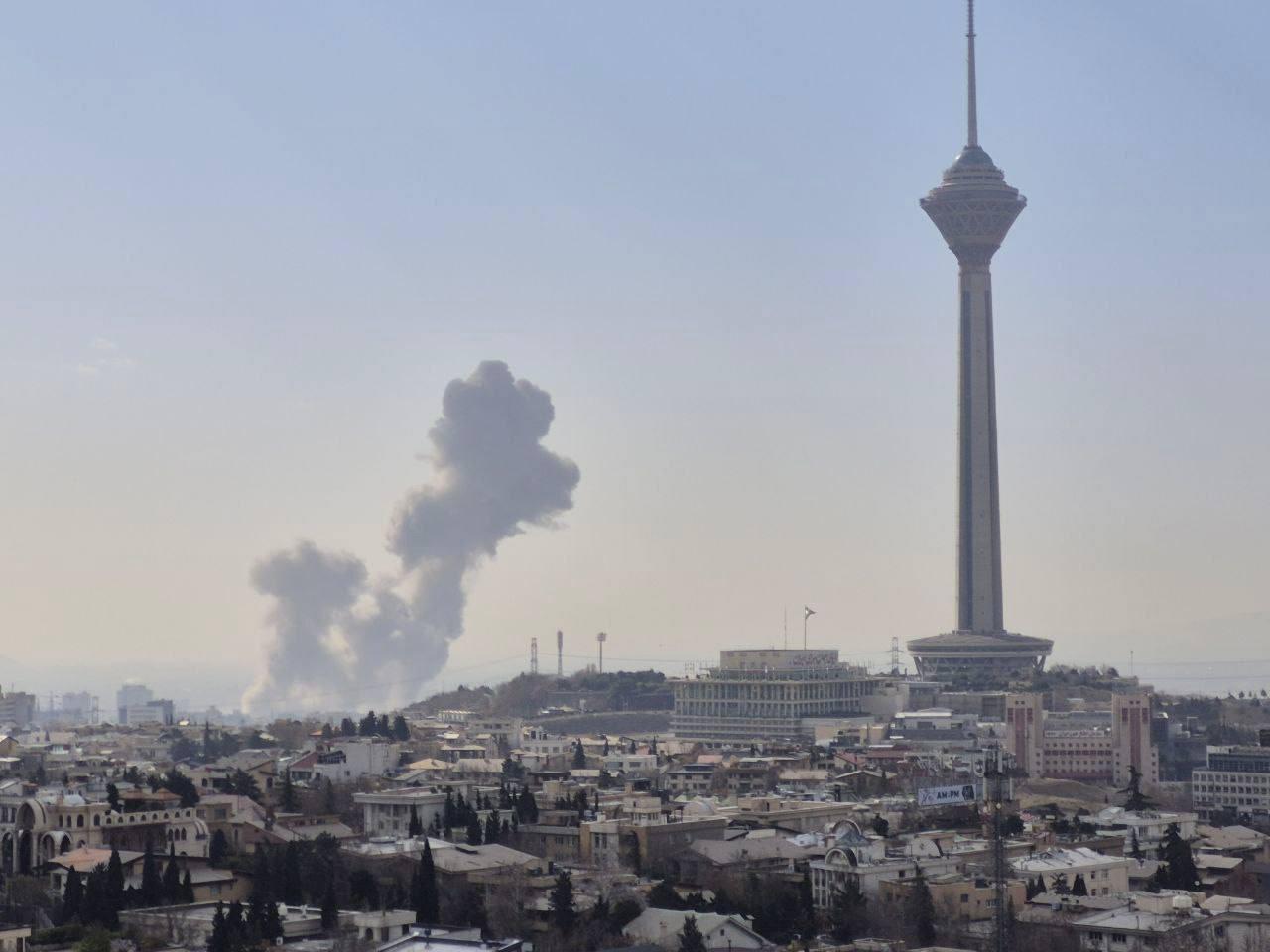 İrana saldırı şoku İşte ilk görüntüler...İrandan misilleme geldi