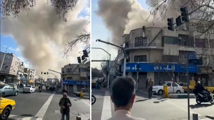 İrana saldırı şoku İşte ilk görüntüler...İrandan misilleme geldi