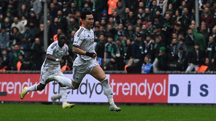 Kocaelispor-Beşiktaş maçından kareler