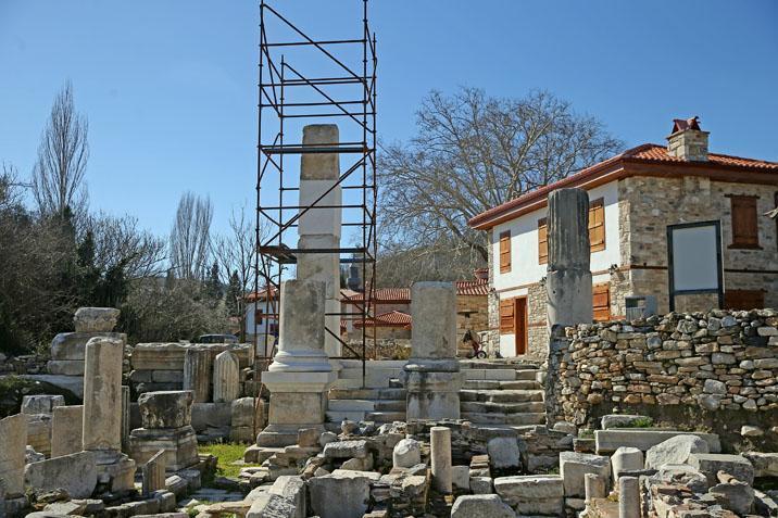Gladyatörler kentinde zaman yolculuğu Restore edilen dükkanlarda geleneksel meslekler yaşatılacak