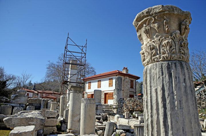 Gladyatörler kentinde zaman yolculuğu Restore edilen dükkanlarda geleneksel meslekler yaşatılacak