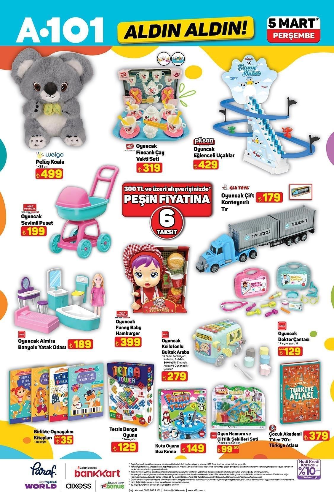 5 MART A101 AKTÜEL KATALOĞU