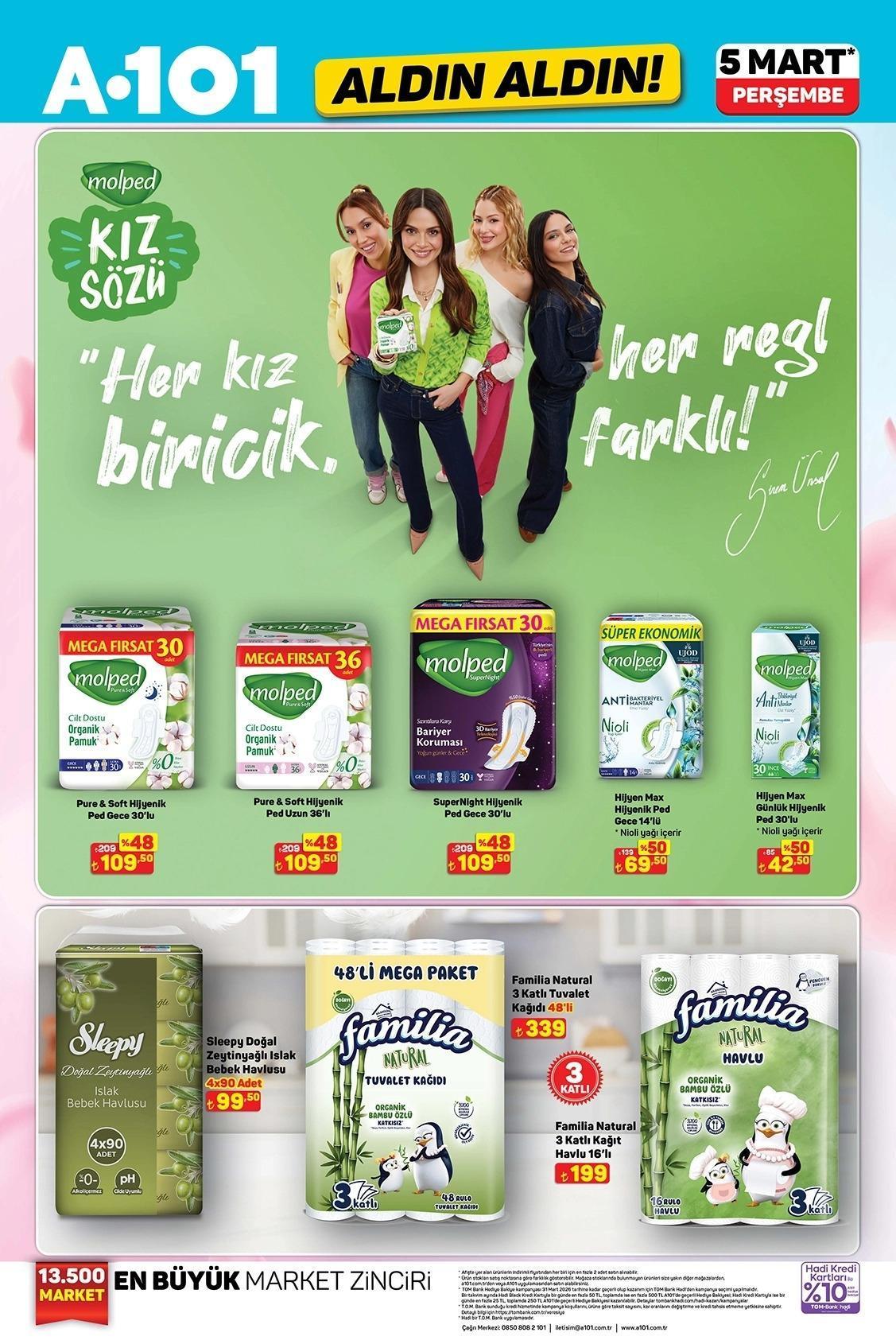 5 MART A101 AKTÜEL KATALOĞU