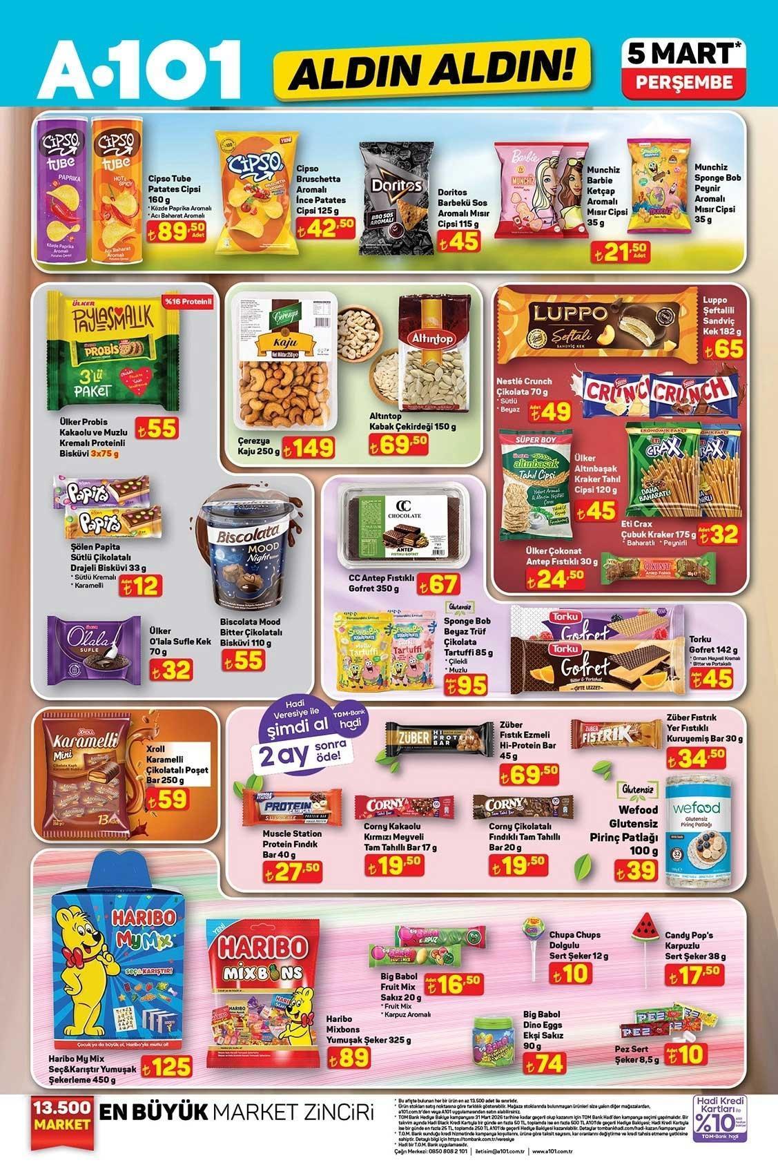 5 MART A101 AKTÜEL KATALOĞU